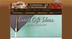 Desktop Screenshot of confectionsbyjoel.com